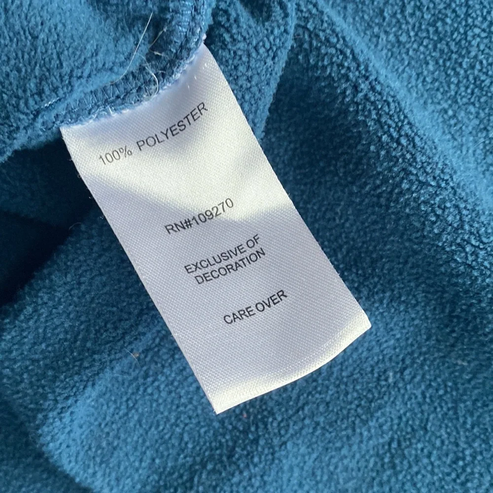 The Black Dog Mens Performance Hooded Sweatshirt Blue S - Picture 7 of 7